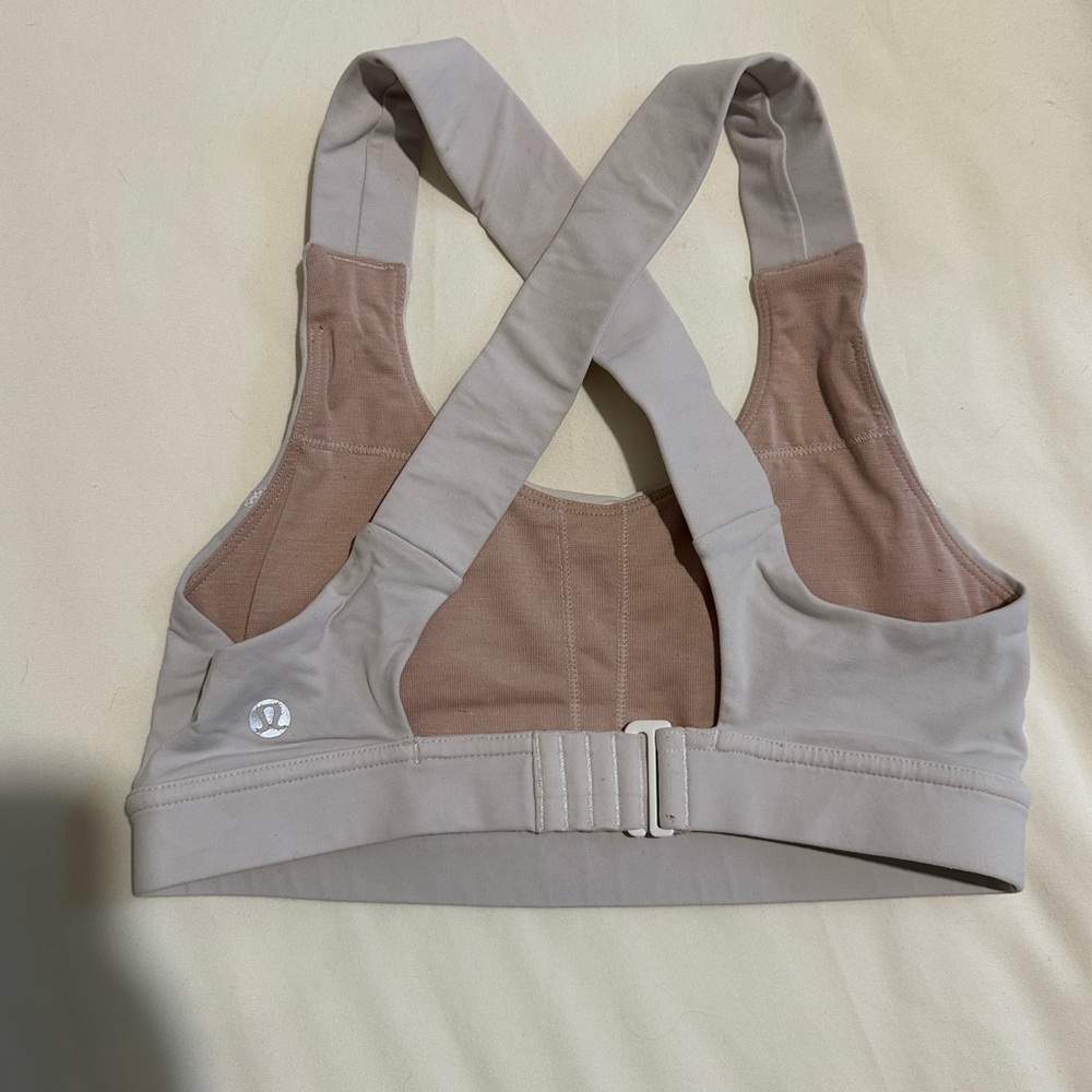 lululemon athletica White Sports Bra
